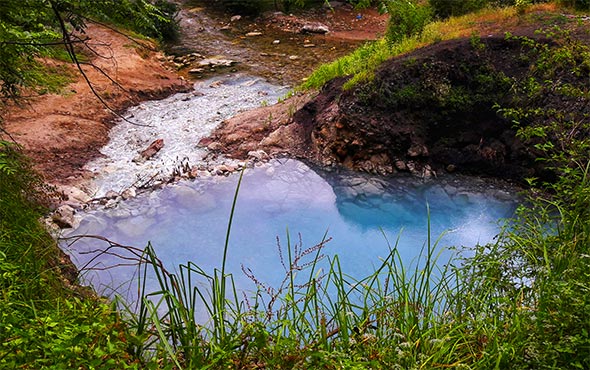 حوضچه های آبگرم بلیران